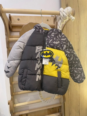 Μπουφάν Batman 98cm Primark καινούργιο