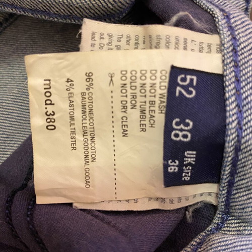 Trussardi jeans used, size L, blue