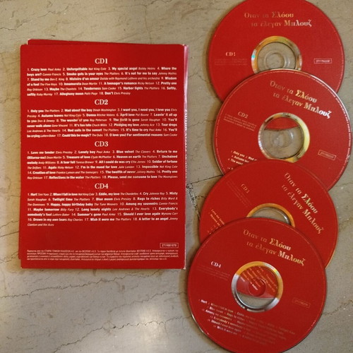 When Slow Was Called Blues CD cases used, 9 CDs included
