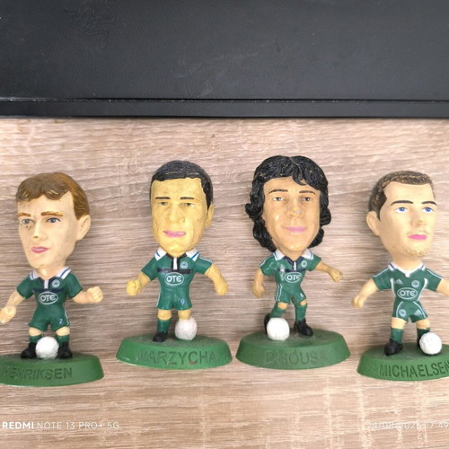 Panathinaikos figures used, set of 4, official replica