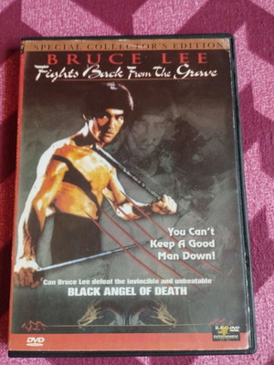 Bruce Lee Fights Back From The Grave DVD like new with Greek subtitles
