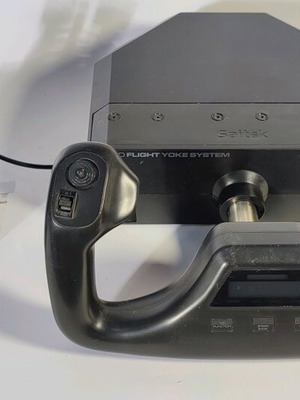 Saitek Pro Flight Yoke System used, flight simulation system for PC