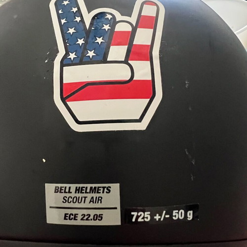 Bell helmet Small jet open low profile Japanese style like new