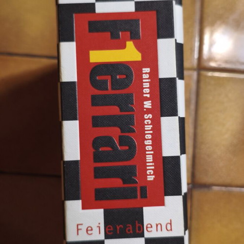 F1errari book like new, English