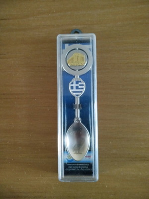 Greece souvenir spoon new in box
