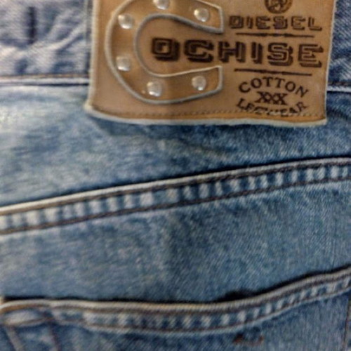 Diesel Basic Jeans Ochise used, light blue relaxed fit, size 36