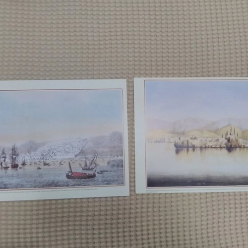 Engravings new, pack of 8 pieces 49x35