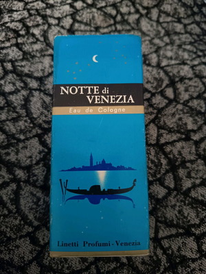 Μπουκάλι κολώνιας Notte di Venezia καινούργιο, συλλεκτικό άρωμα 50ml