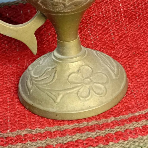 Bronze incense burner used, vintage