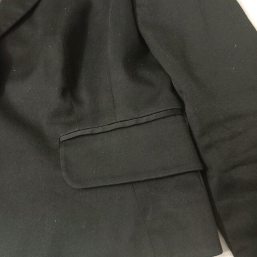 Women's short black jacket like new, size S