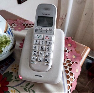 Συσκευή ασύρματου τηλεφώνου Motorola.