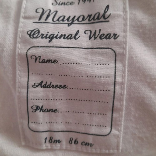 Jacket and pants used for 18 months old