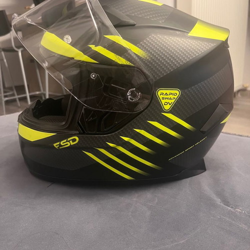 Faseed FSD 820 Alien motorcycle helmet size L like new