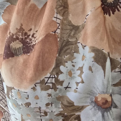 Vintage dress 1970s brown, used, size S