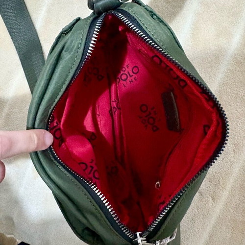 Polo crossbody bag new, green