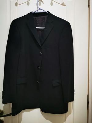 Strellson premium line men's jacket like new, black, XL XXL
