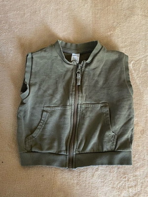 Baby vest μεταχειρισμένο, 9-12 μηνών, χακί