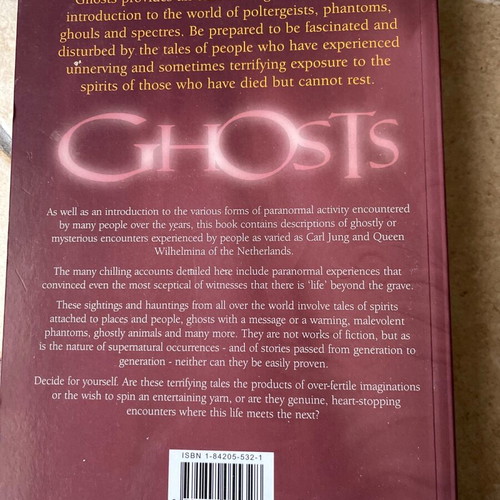 Ghosts book like new, English