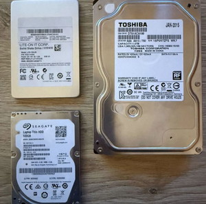 HDD 3.5" & HDD 2.5" & SSD 2.5"