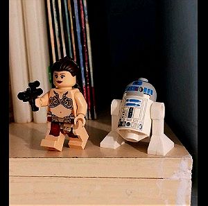 LEGO Star Wars Slave Leia 75020 Jabba's Sail Barge (2013) ΚΑΙ R2-D2 ΔΩΡΟ