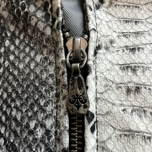 Affliction women's jacket with snake print, size S, new