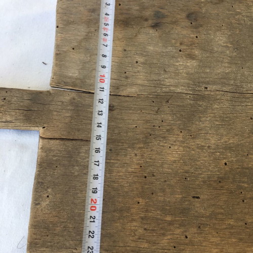 Wooden single-piece oven peel with curved handle 152cm long