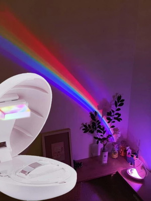 LED φωτιστικό εφέ Rainbow σαν καινούργιο