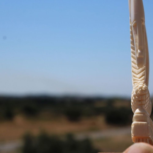 Handmade Decorative Gazelle from Côte d'Ivoire 1975 like new