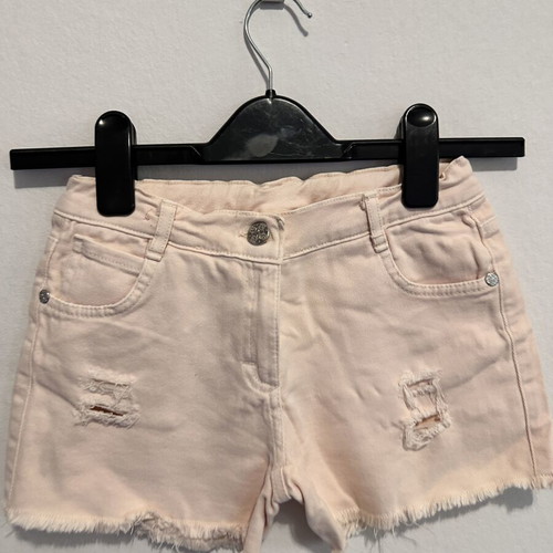 DMN pink denim shorts for girls, size 12 (11-12 years)