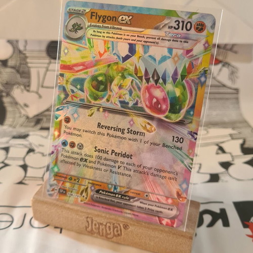 Flygon ex Surging Sparks 106/191 Double Rare Full Art Holo Pokémon Card new