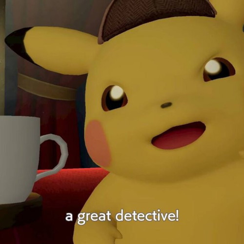 Detective Pikachu Returns Nintendo Switch game like new, adventure