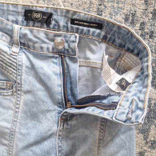 BSB highwaist jeans like new, turquoise, size S