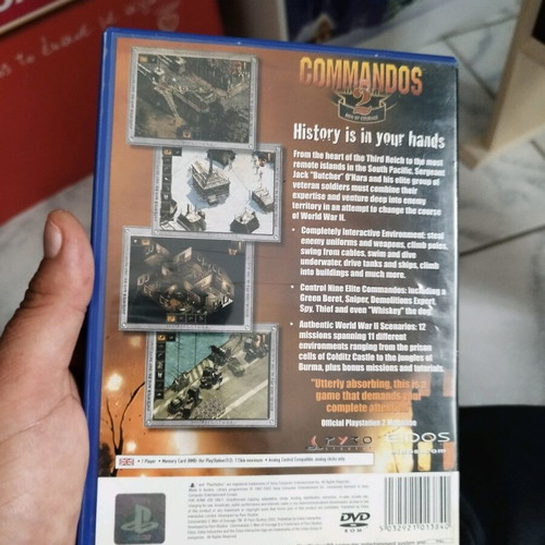 Commandos 2 used for Sony PlayStation without manual