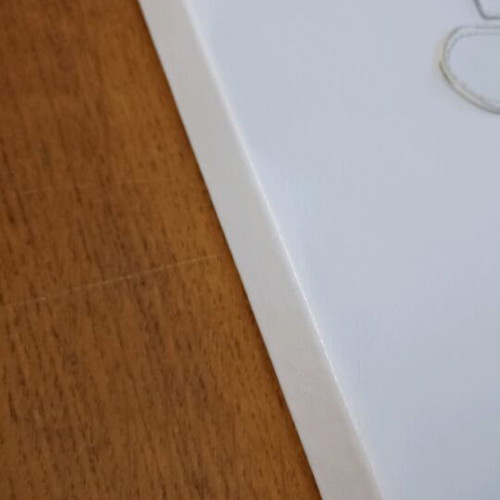Tablet case used, white
