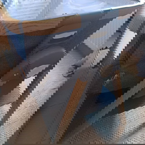 Λίκνο Kikka boo Nanna Wood Dark Grey Melange
