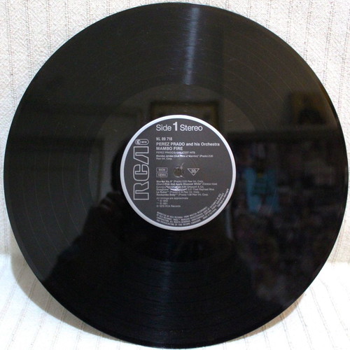 Perez Prado And His Orchestra Mambo Fire vinyl LP used, Latin