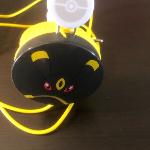 Pokémon Umbreon wired kids headphones like new