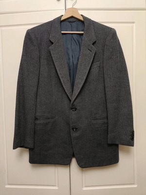 Men's jacket new Large dark blue shade
