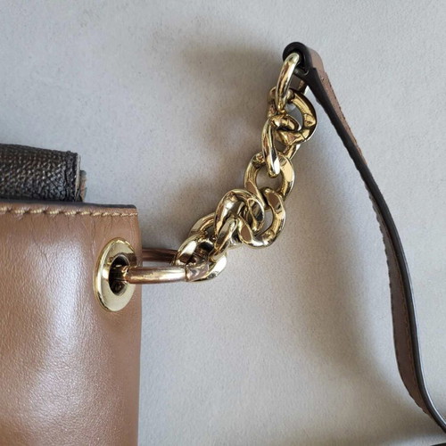 Michael Kors crossbody bag used, tan brown