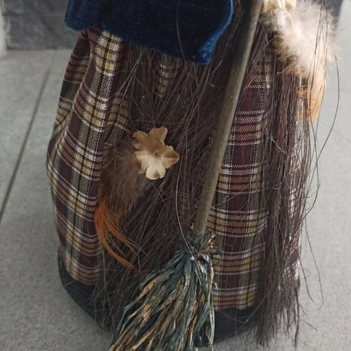 Witch doll with sound and glowing red eyes new