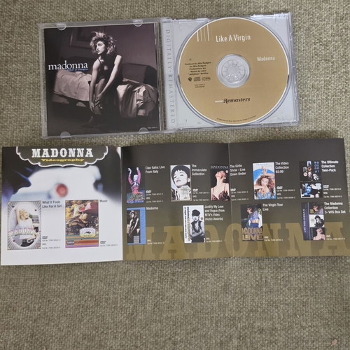 Madonna Like a Virgin digitally remastered CD