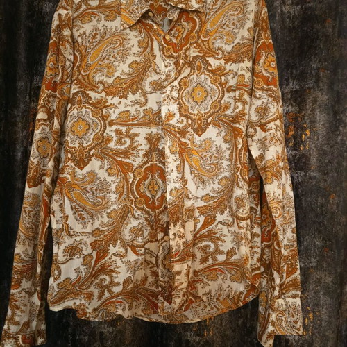 Vintage Koon shirt multicolored orange, like new, size XL