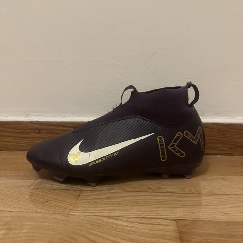 Nike Jr. Mercurial Superfly 10 Academy KM football boots, Kylian Mbappé edition, purple