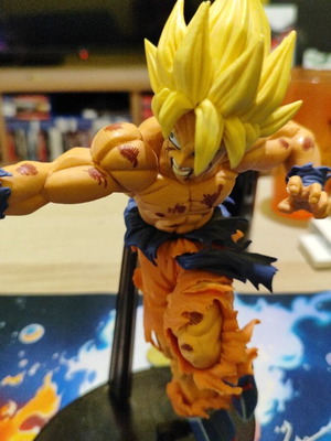 Dragonball Goku Super Saiyan φιγούρα σαν καινούργια, 23cm
