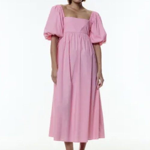 Pink women's maxi dress Edited new, size XS 34