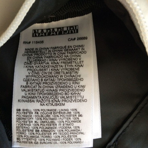 Napapijri Bum Bag white whisper like new