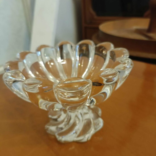 Glass fondue bowl like new