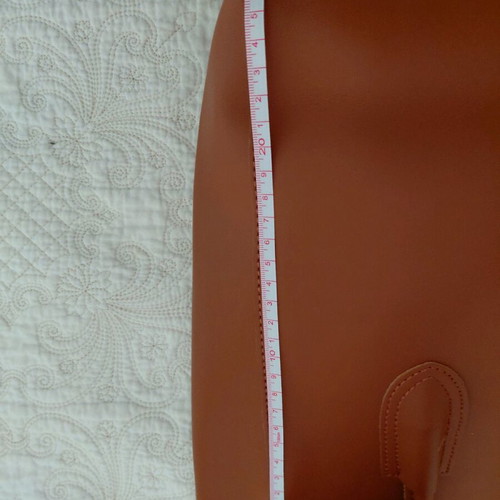 Tote shoulder bag like new, brown tan