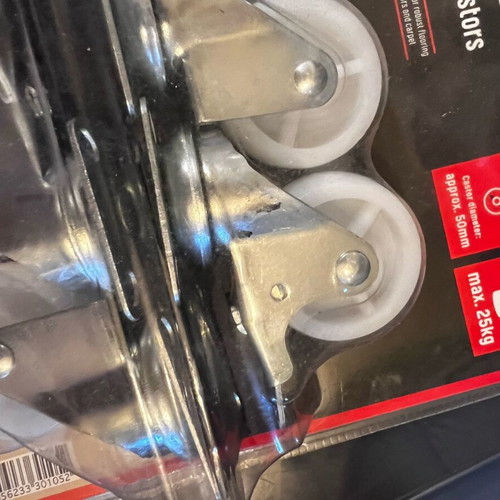 Wheels set of 4 new, up to 25 kg