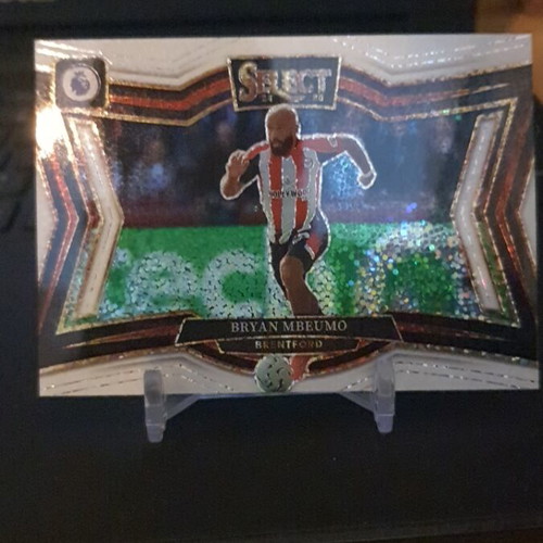 Panini Select Premier League 2024-25 Bryan Mbeumo White Sparkle card like new